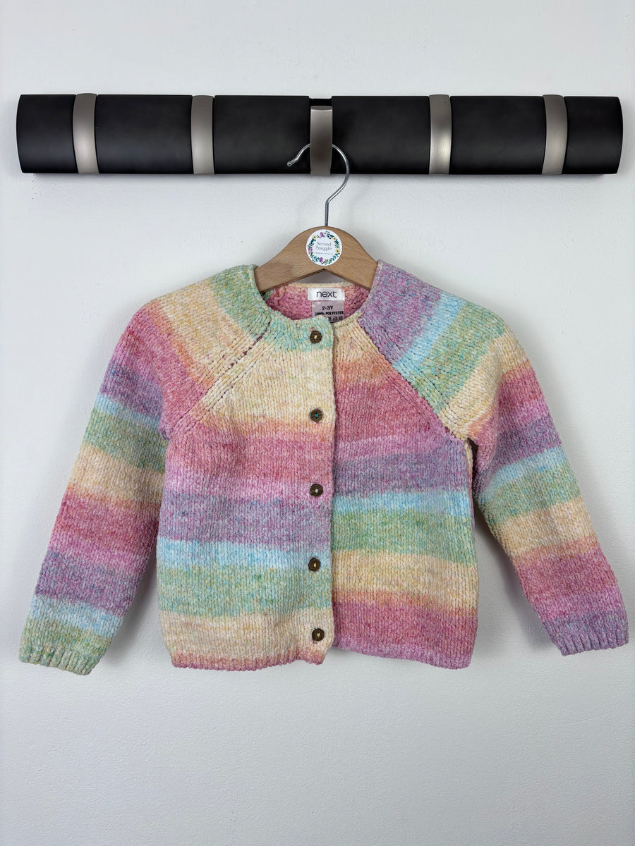 Next Rainbow Cardigan-Cardigans-Second Snuggle Preloved