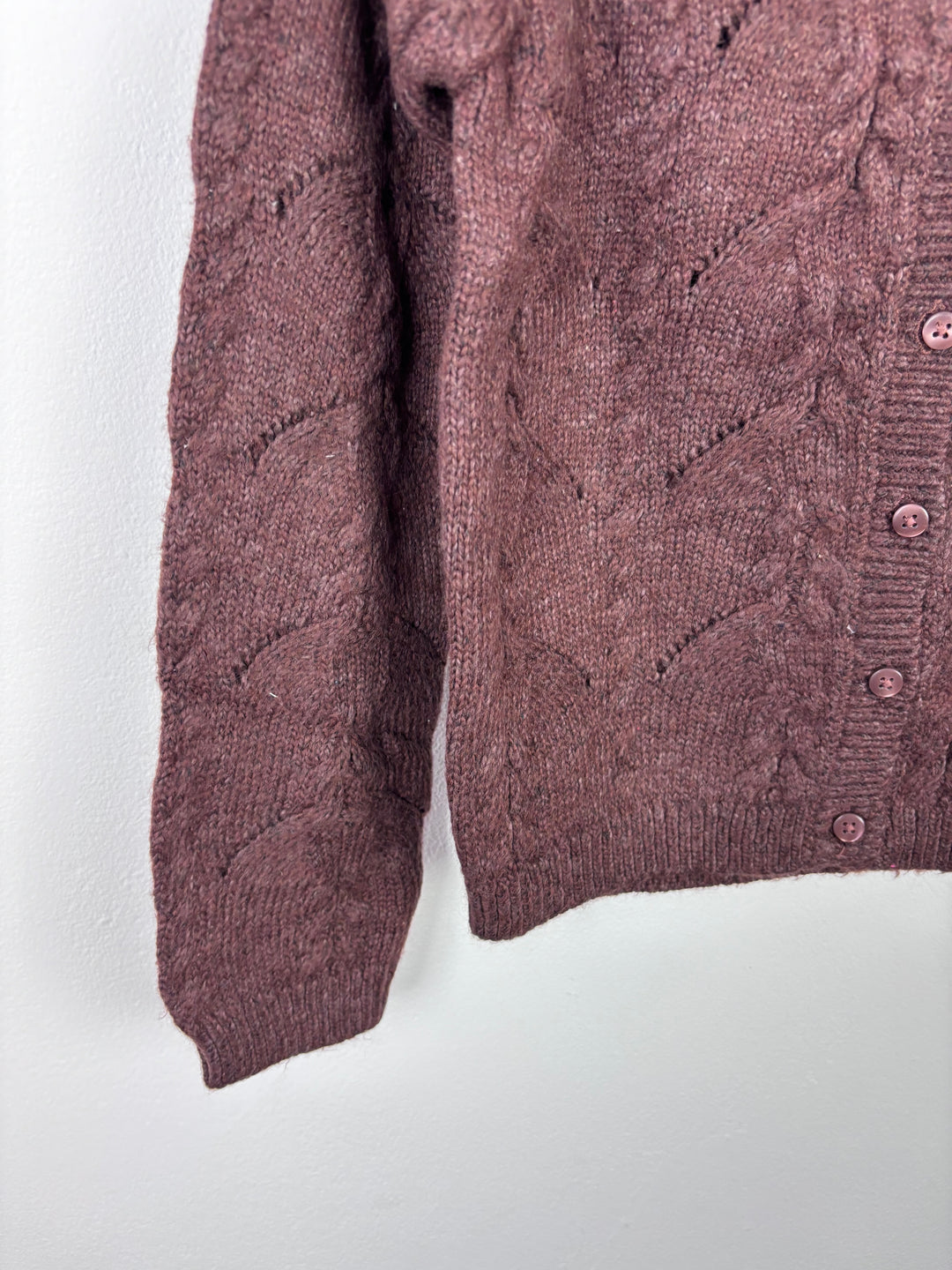 Next Collared Brown Cardigan-Cardigans-Second Snuggle Preloved