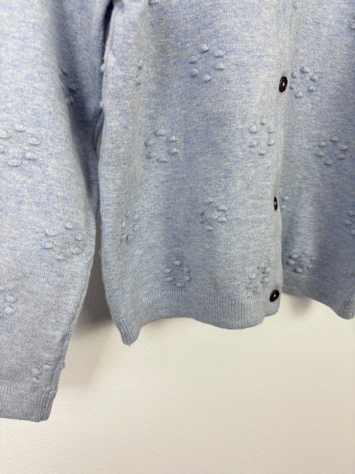 Next Bobble Cardigan In Blue 7-8 Years-Cardigans-Second Snuggle Preloved