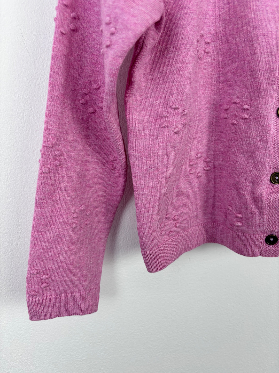 Next Bobble Cardigan In Pink-Cardigans-Second Snuggle Preloved