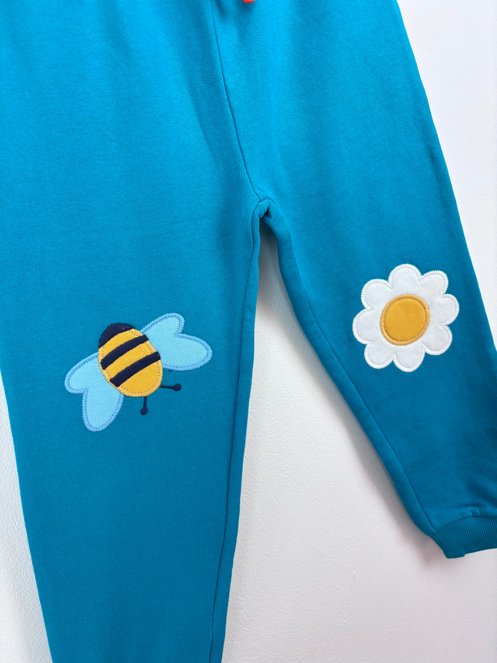 Frugi Flower & Bee Joggers-Trousers-Second Snuggle Preloved