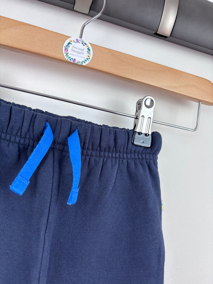 Frugi Navy Tractor Joggers-Trousers-Second Snuggle Preloved