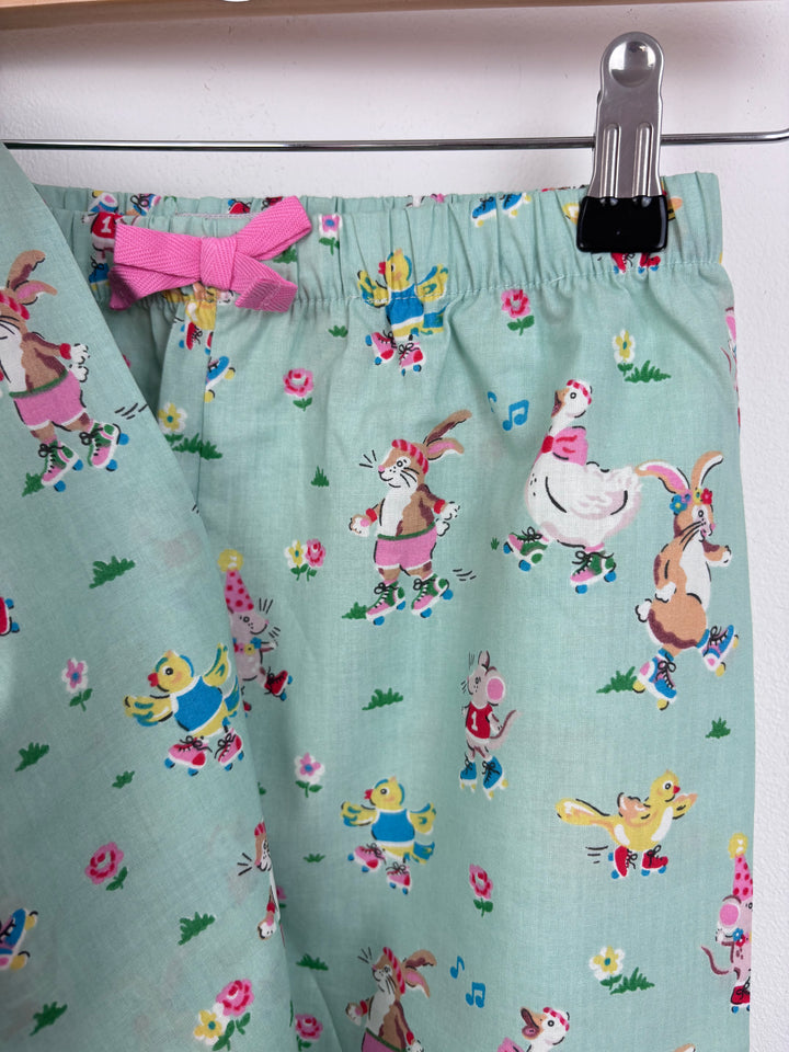 Cath Kids Green Pjs 5-6 Years-Night Wear-Second Snuggle Preloved