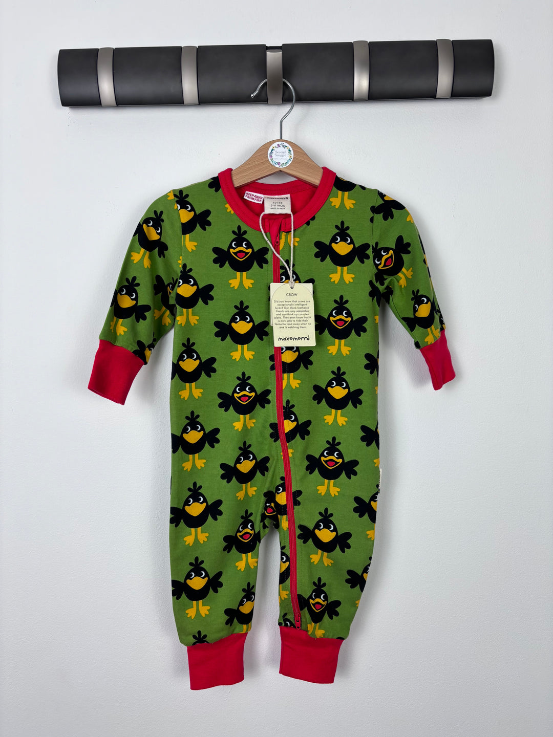 Maxomorra 62/68 (3-6 Months)-Rompers-Second Snuggle Preloved