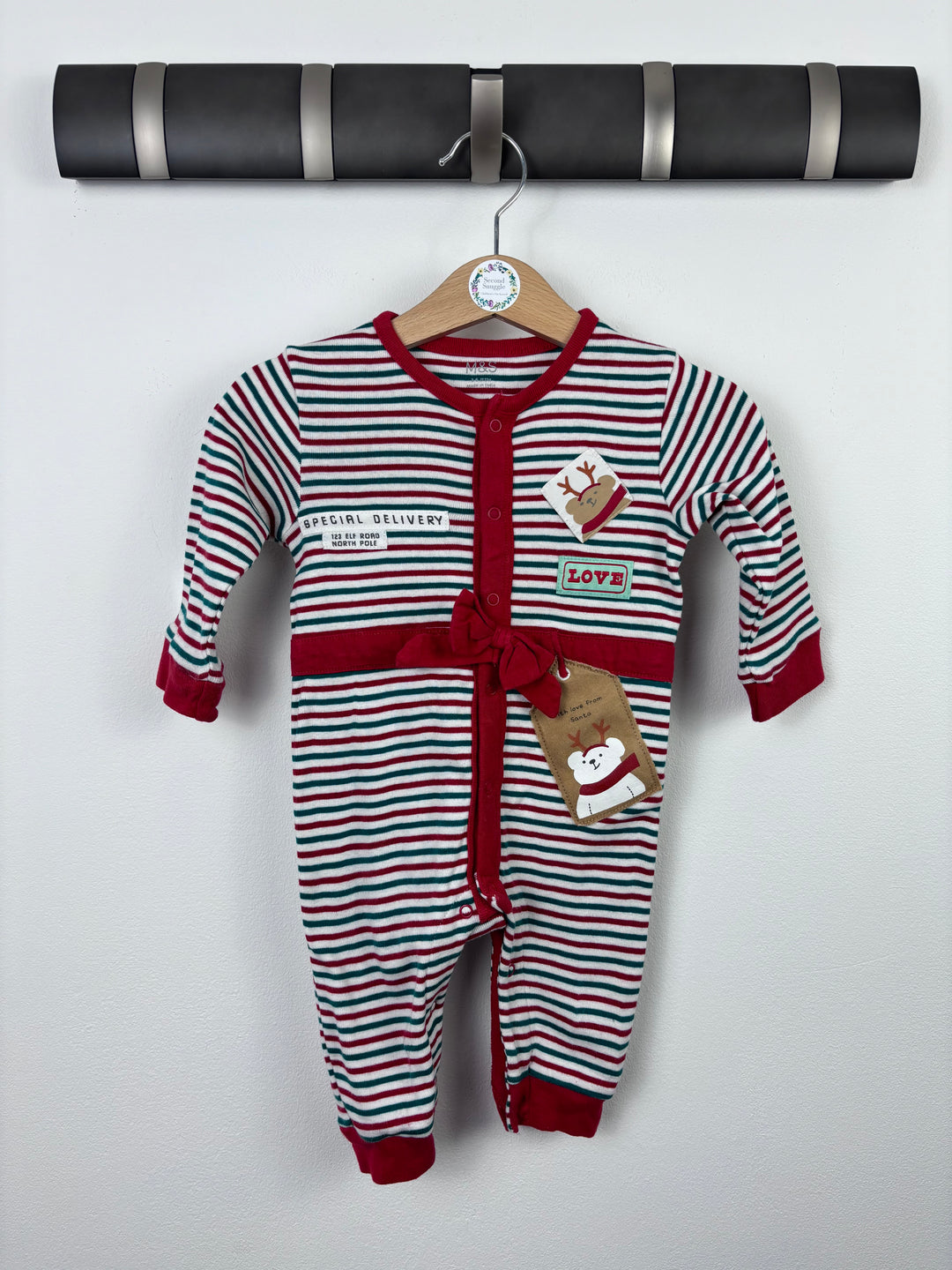 M&S 3-6 Months-Rompers-Second Snuggle Preloved