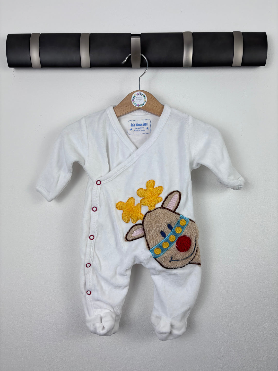 JoJo Maman Bebe Newborn-Sleepsuits-Second Snuggle Preloved