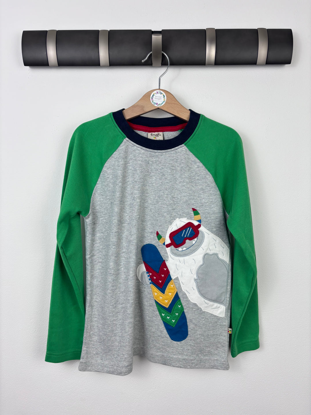 Frugi Long Sleeve Yeti Top-Tops-Second Snuggle Preloved