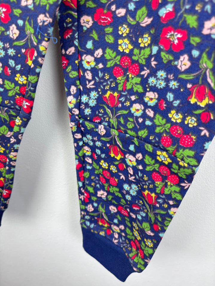 Mini Boden Floral Joggers-Trousers-Second Snuggle Preloved