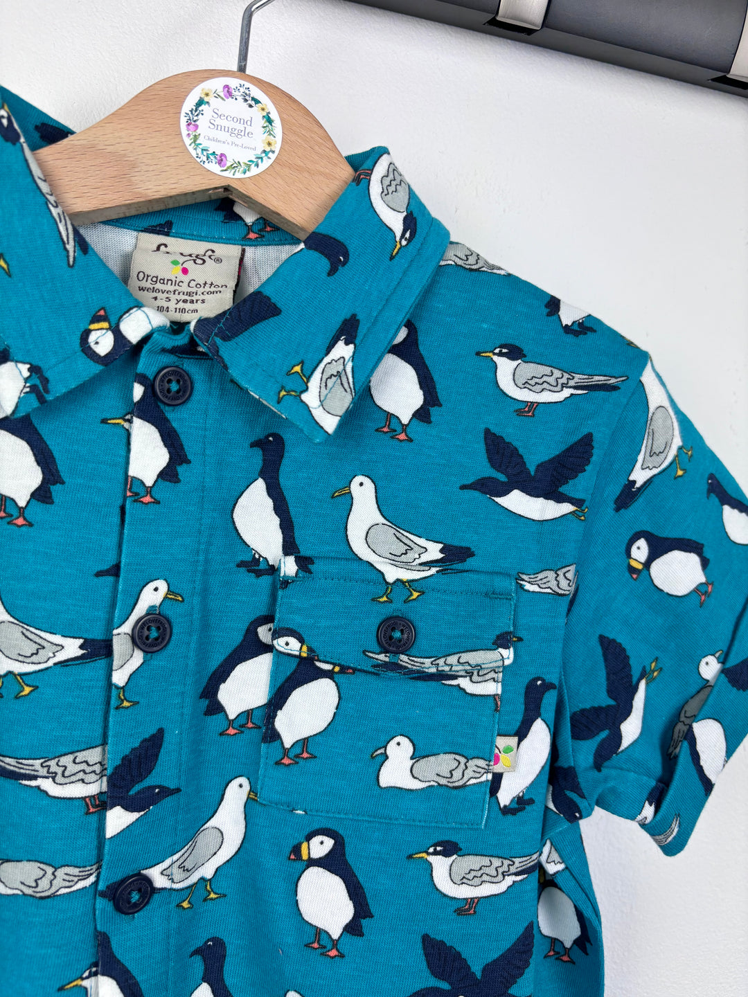 Frugi Birds Shirt-Tops-Second Snuggle Preloved