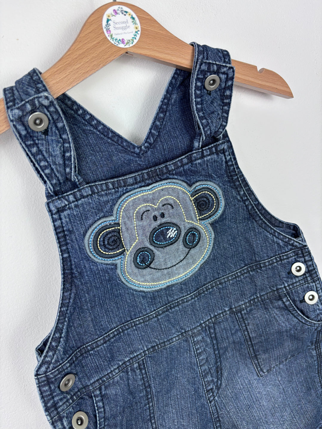 Little By Little 6-9 Months-Dungarees-Second Snuggle Preloved