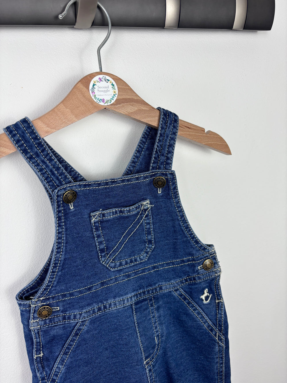 Faded Glory 3-6 Months-Dungarees-Second Snuggle Preloved