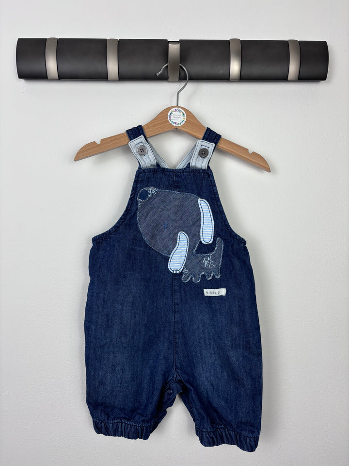 Next 9-12 Months-Dungarees-Second Snuggle Preloved