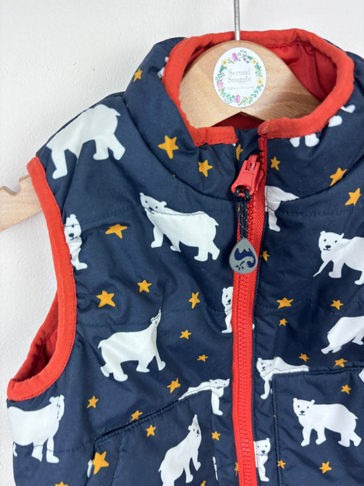 Frugi 1-2 Years-Gilets-Second Snuggle Preloved