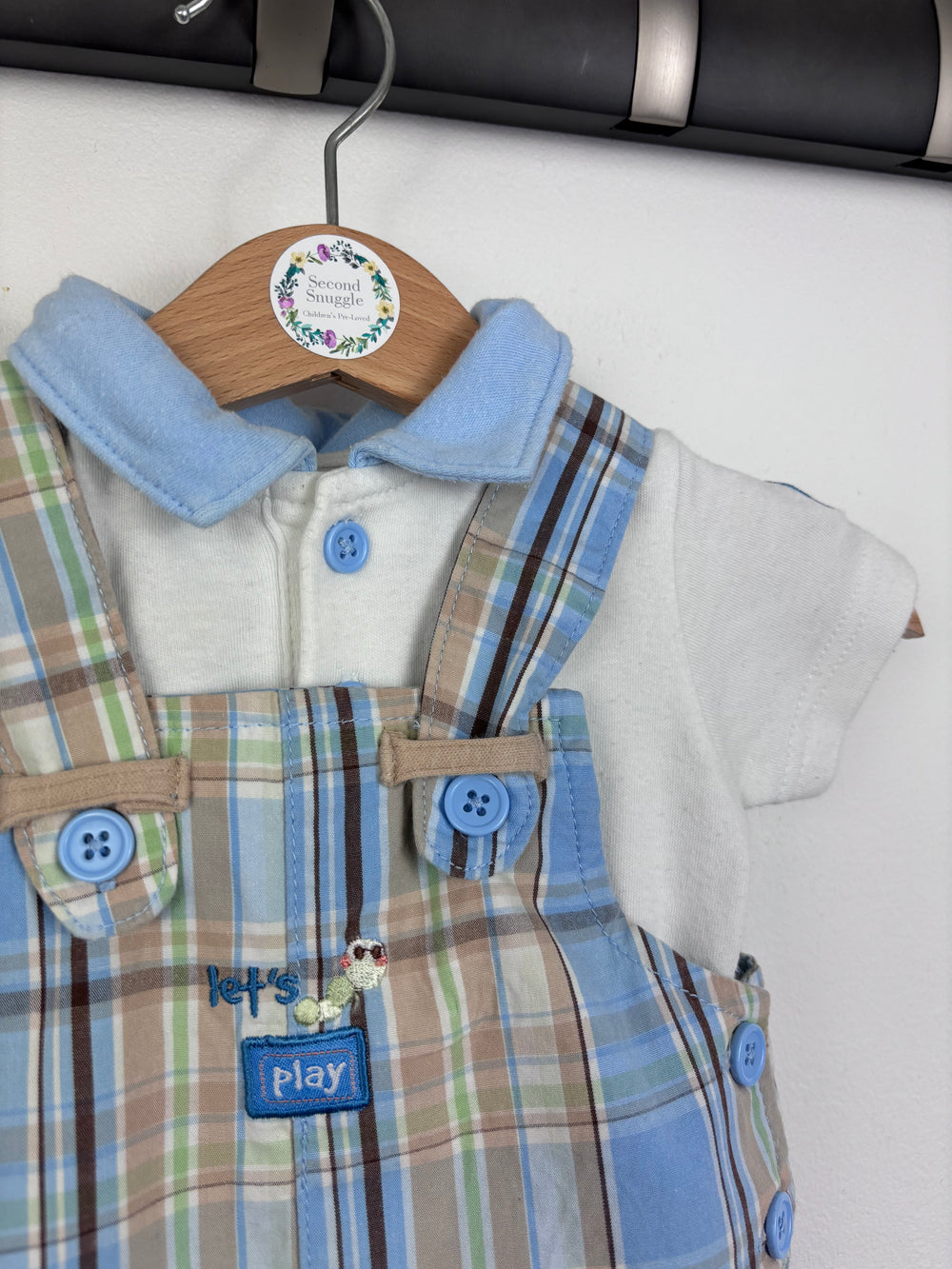 Little Wonders 3-6 Months-Dungarees-Second Snuggle Preloved