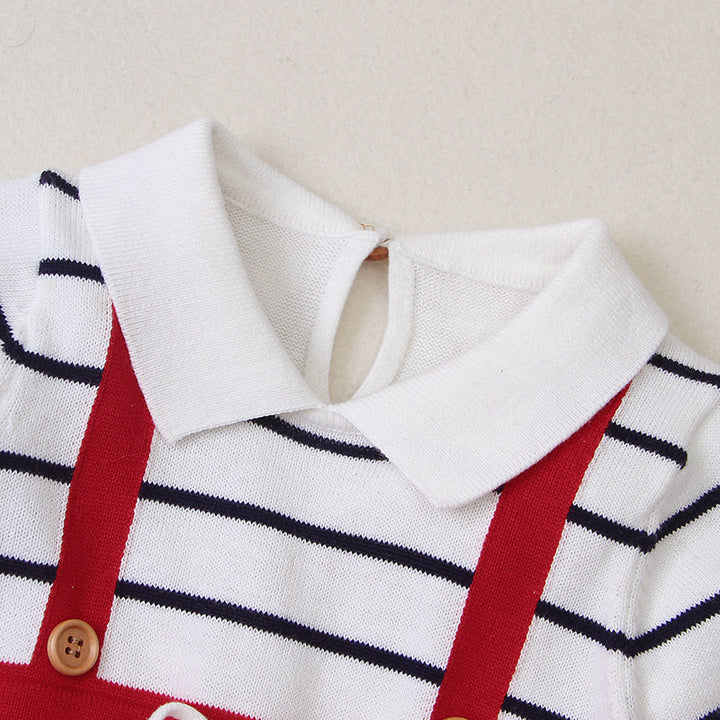 Beacon London Nautical Romper-Rompers-Second Snuggle Preloved