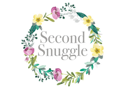 Second-hand children and baby clothing - sustainable, quality pieces at Second Snuggle Logo