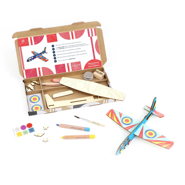 Plane Craft Kit Activity Box-Crafting-Second Snuggle Preloved