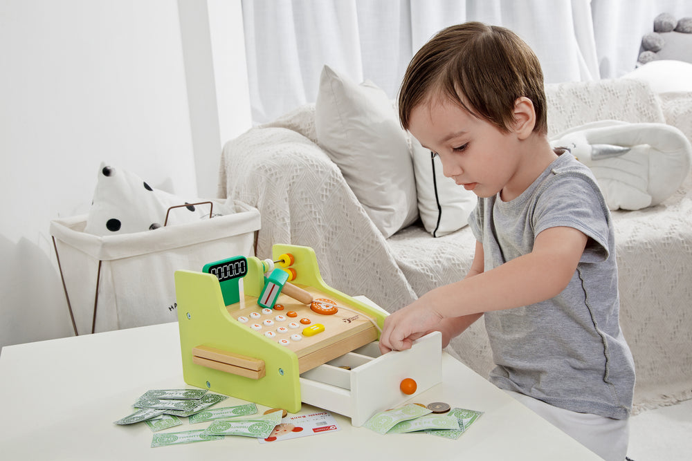 Cash Register-Wooden Toys-Second Snuggle Preloved