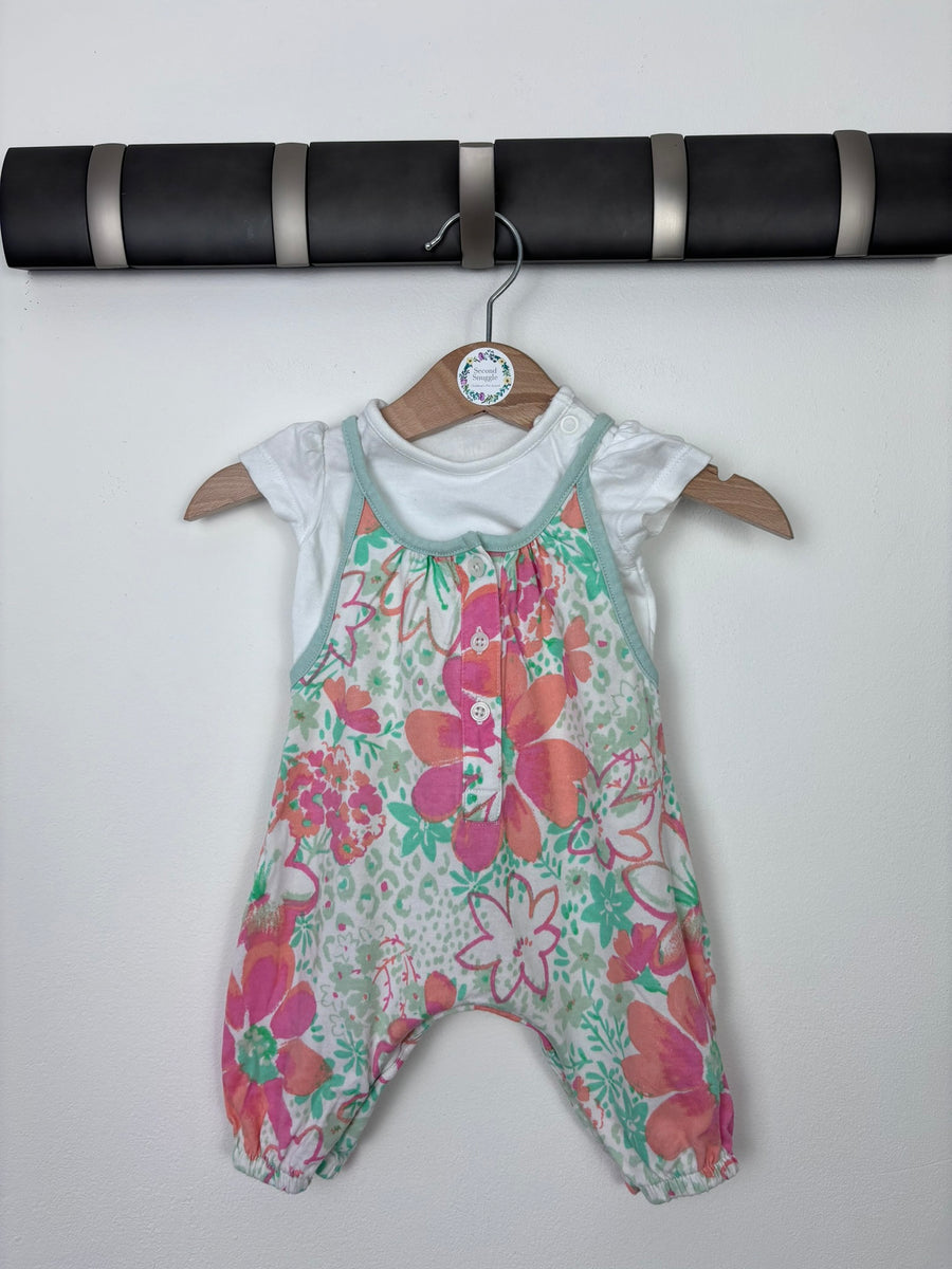 Nutmeg Newborn-Dungarees-Second Snuggle Preloved