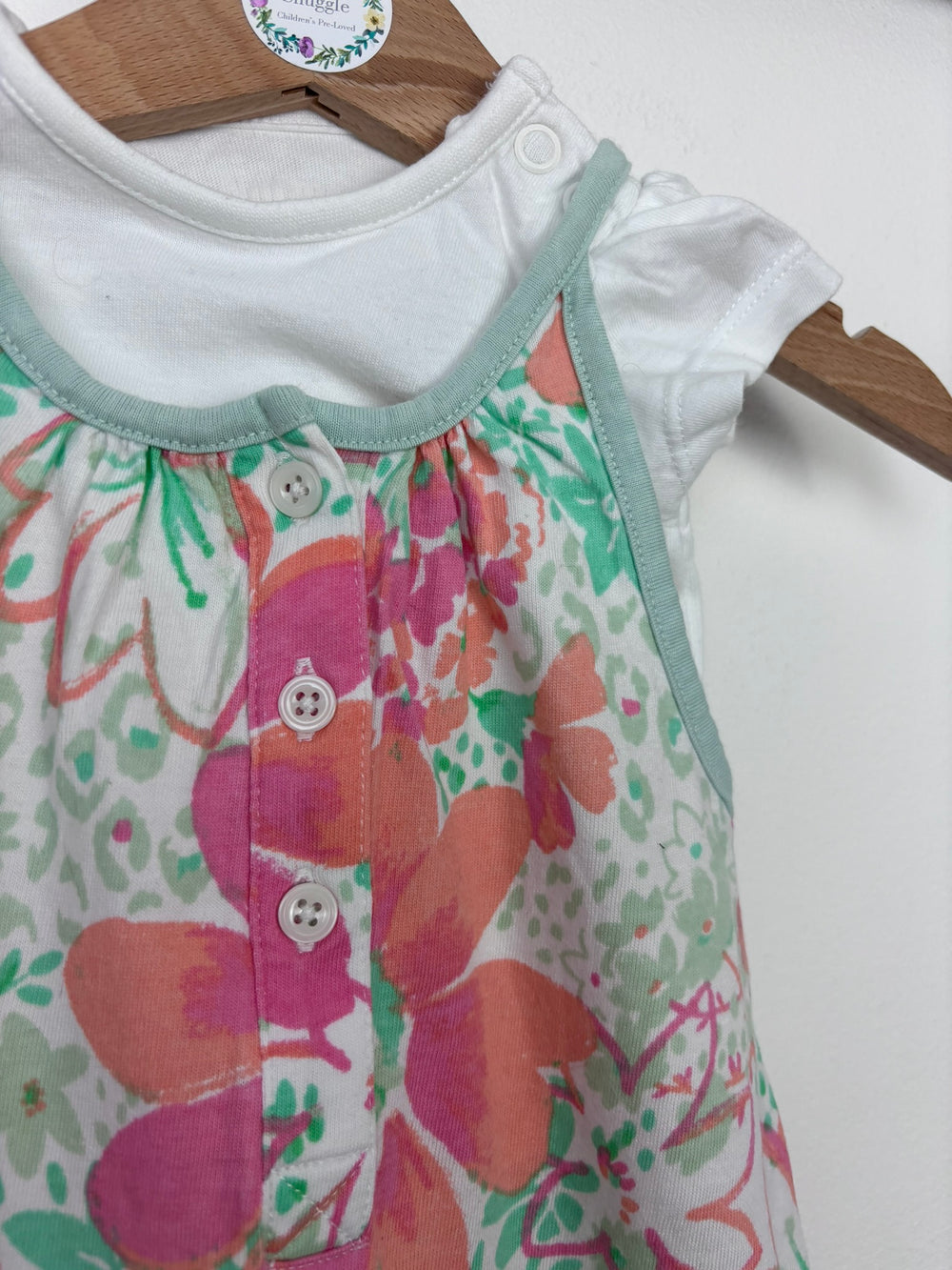 Nutmeg Newborn-Dungarees-Second Snuggle Preloved