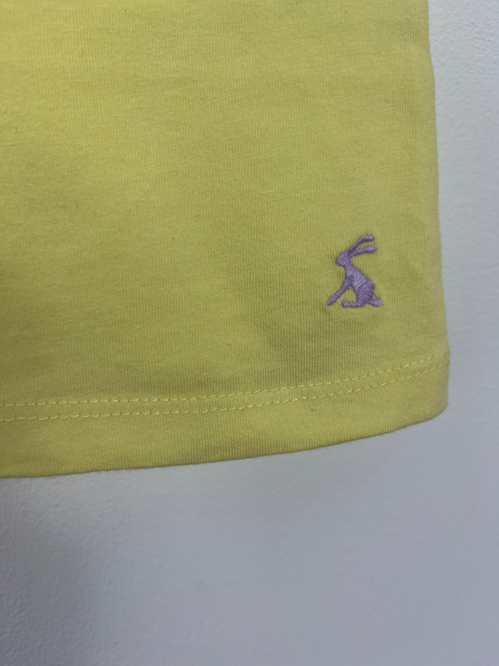 Joules Yellow Flutter Sleeve T-Shirt-Tops-Second Snuggle Preloved