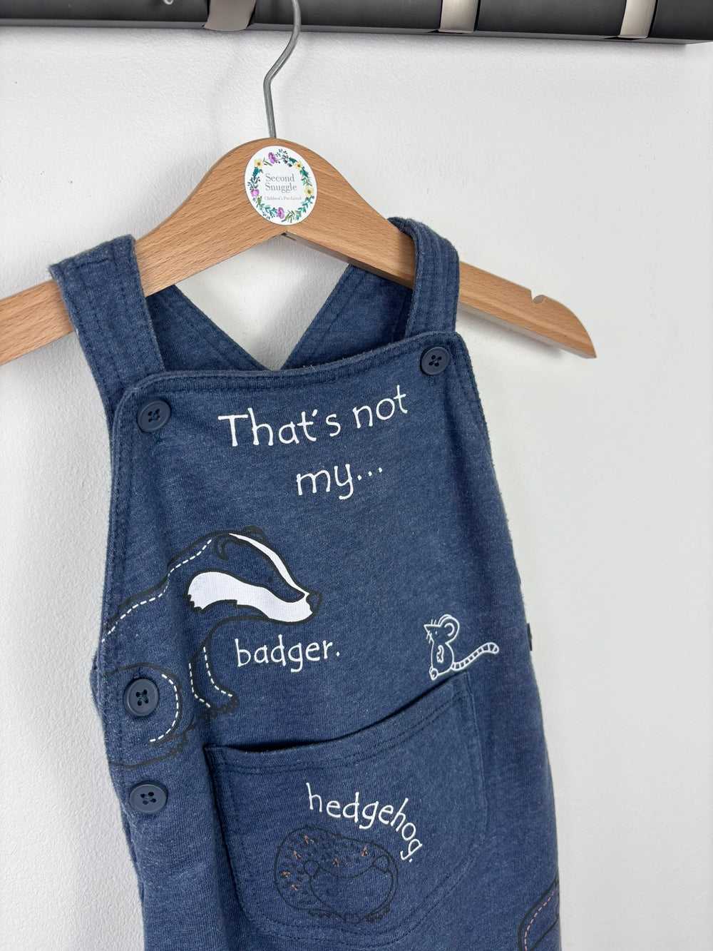 George 3-6 Months-Dungarees-Second Snuggle Preloved