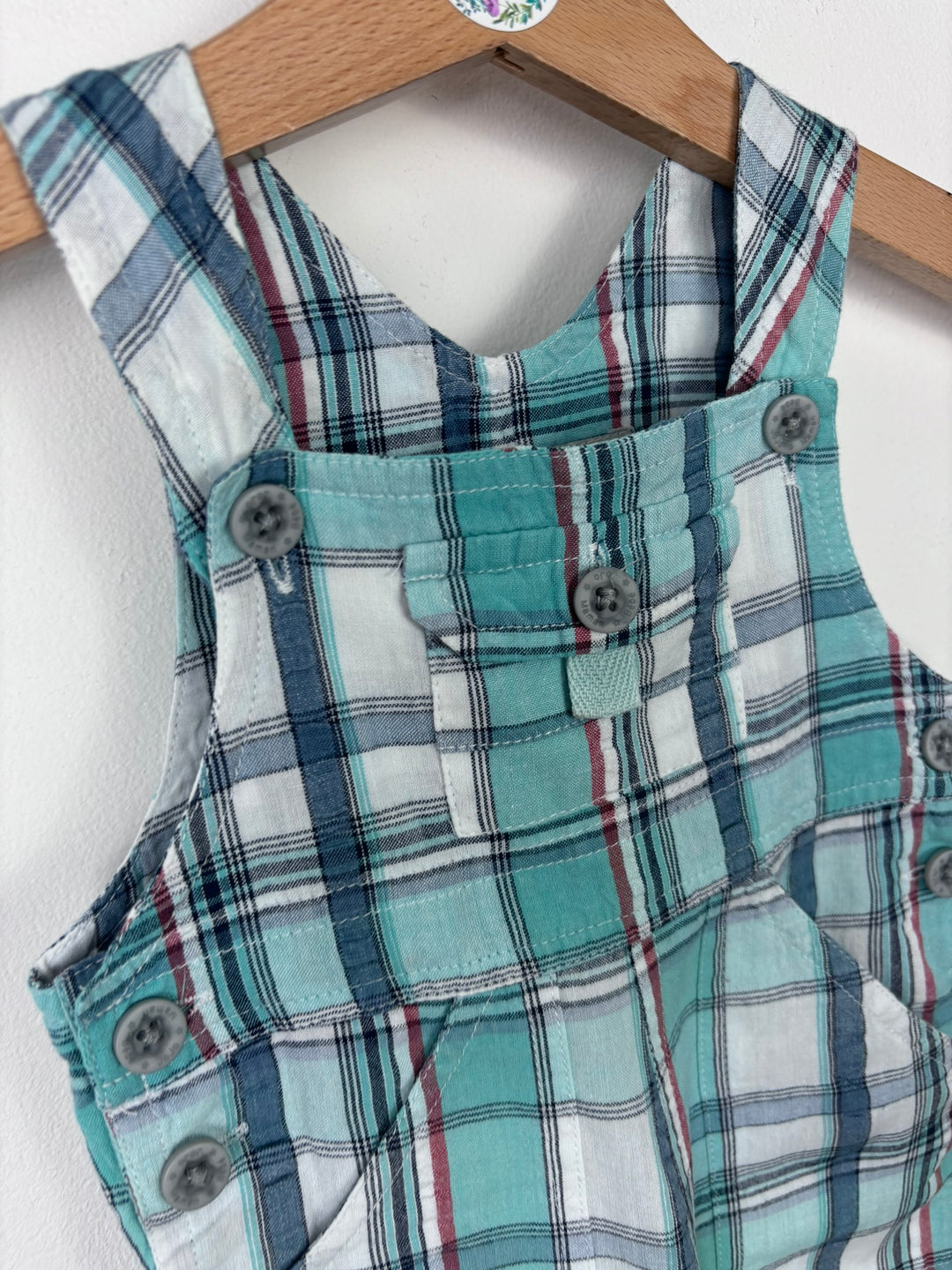 JoJo Maman Bebe 0-3 Months-Dungarees-Second Snuggle Preloved