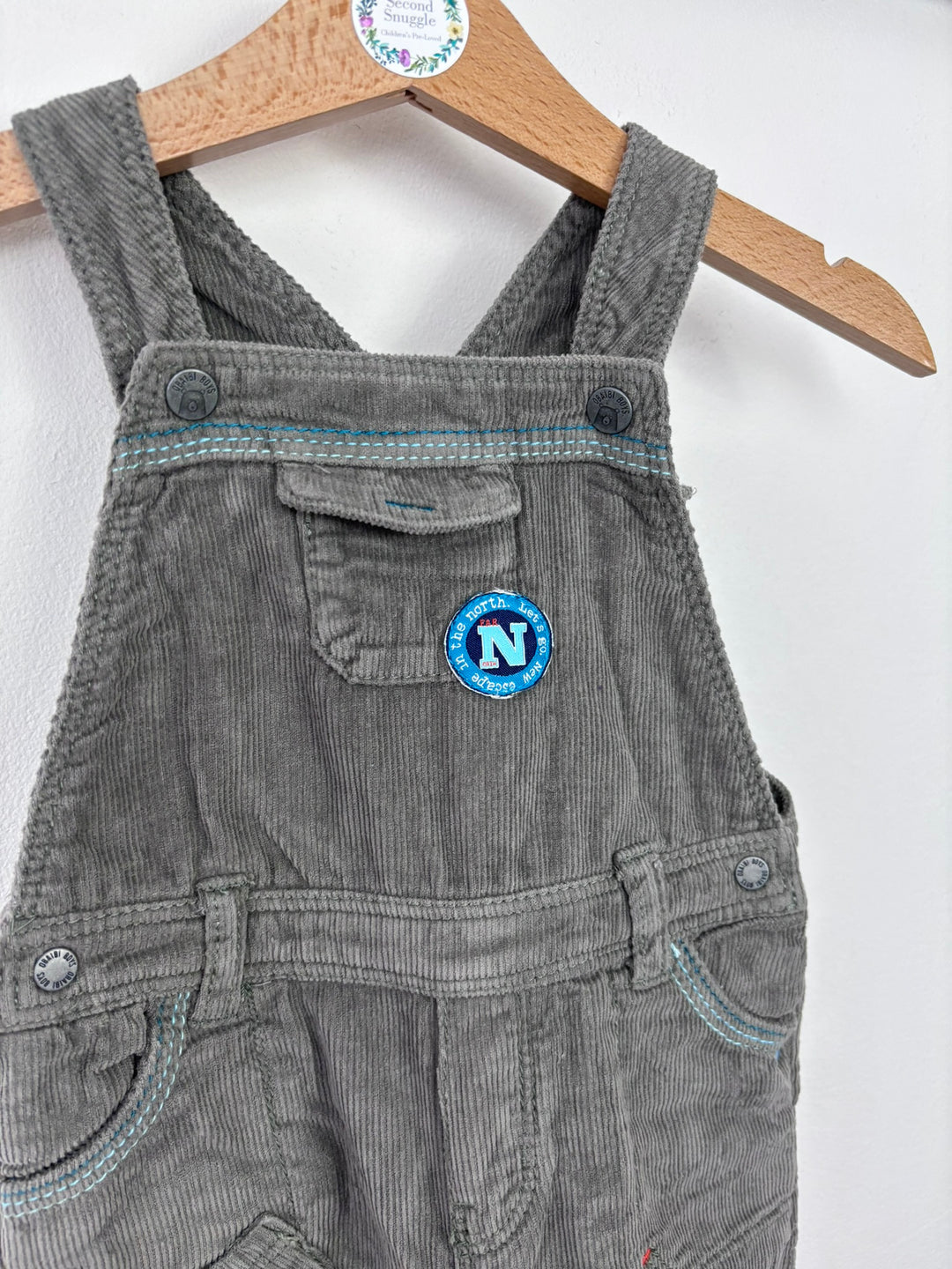 Obaibi 6 Months-Dungarees-Second Snuggle Preloved