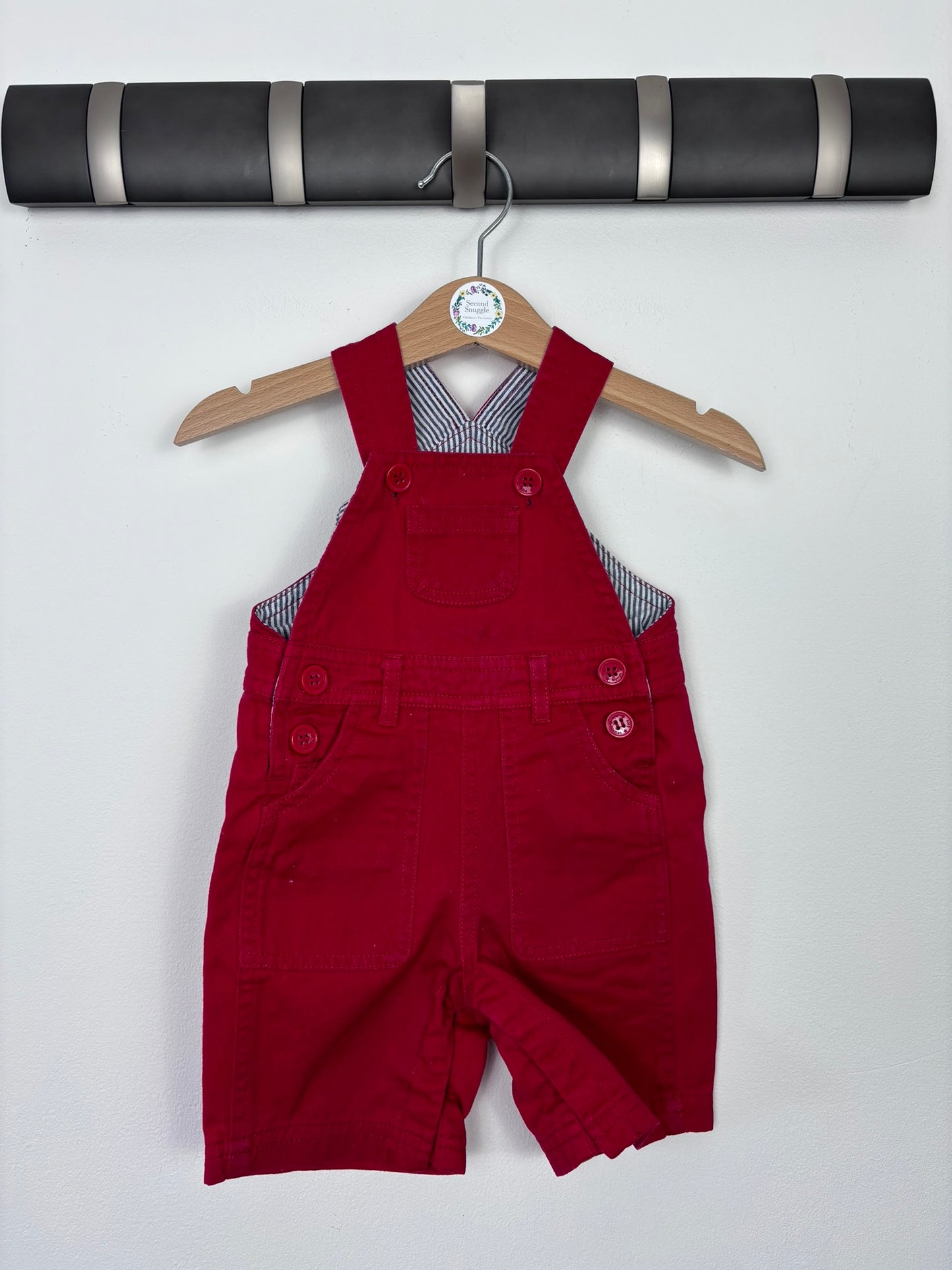 JoJo Maman Bebe 0-3 Months-Dungarees-Second Snuggle Preloved