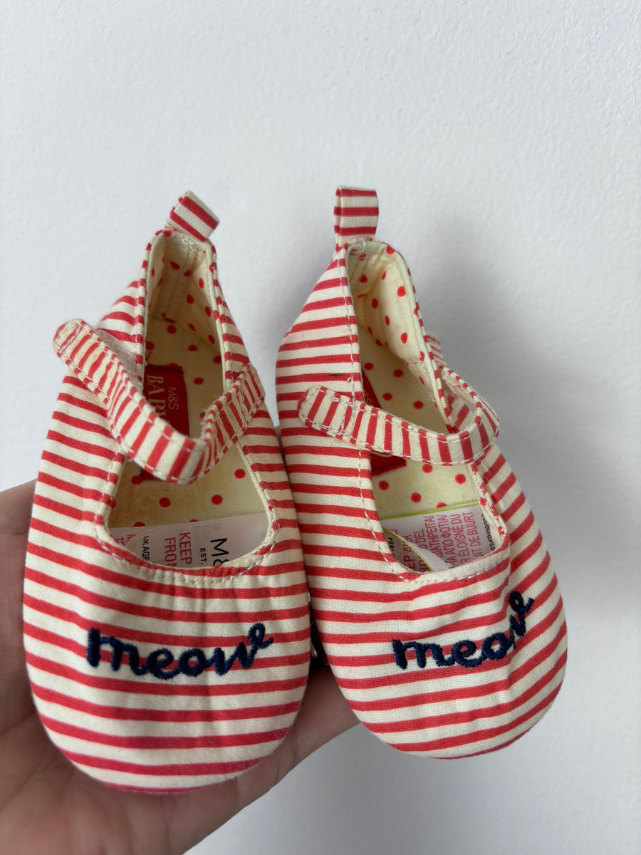 M&S 6-12 Months-Shoes-Second Snuggle Preloved