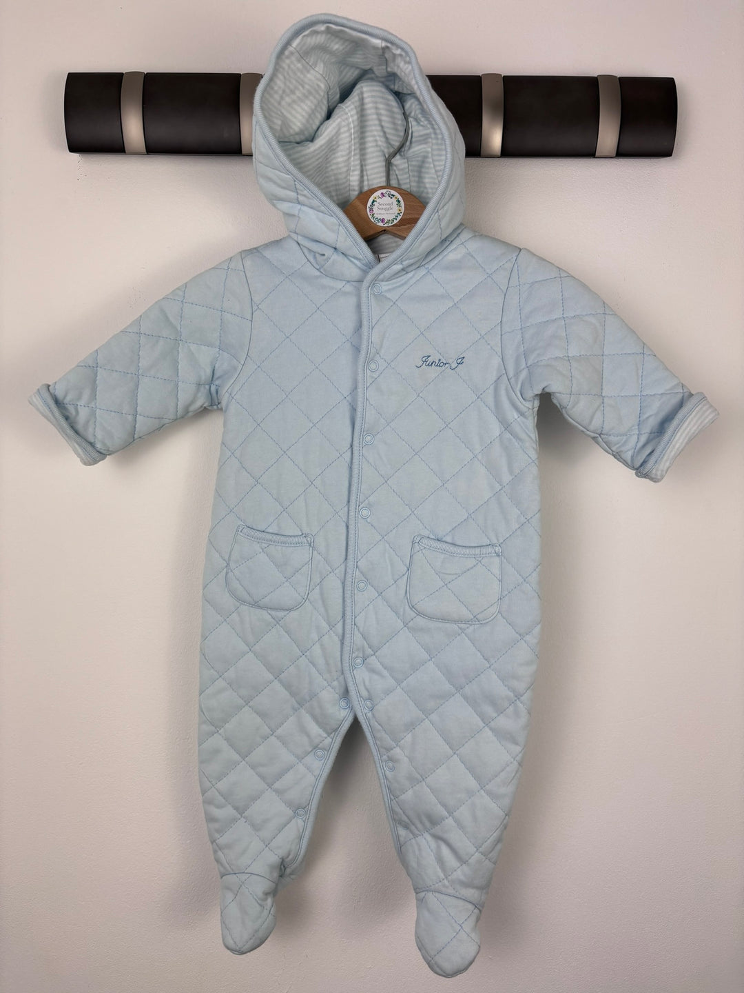 Junior J 3-6 Months-Pramsuits-Second Snuggle Preloved