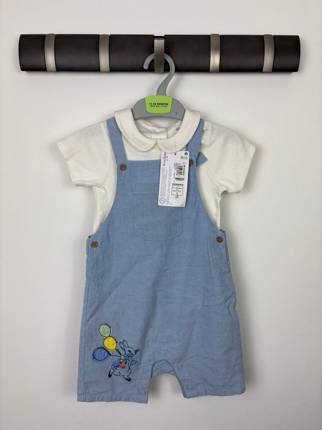 M&S 12-18 Months-Dungarees-Second Snuggle Preloved