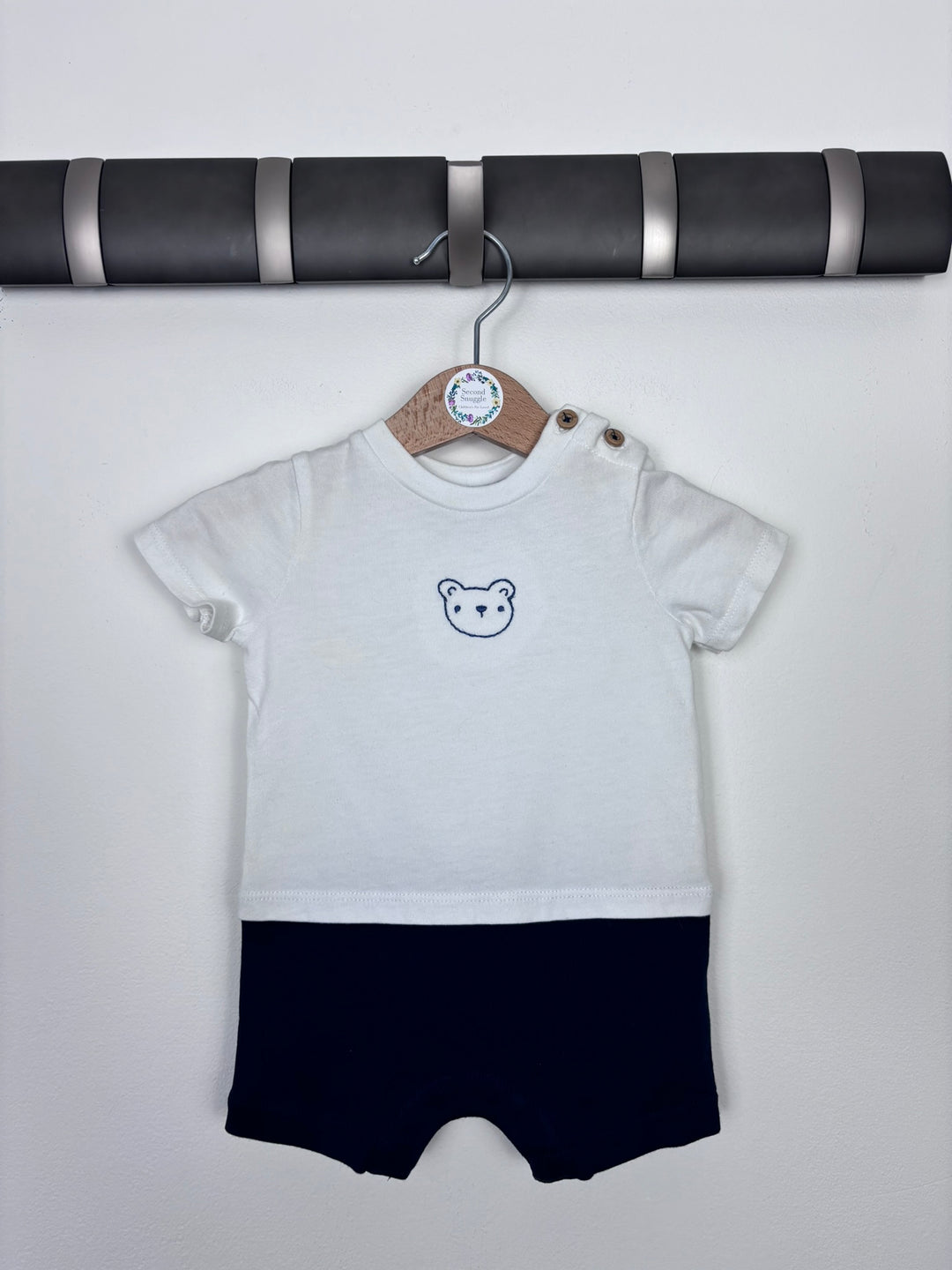 The Little White Company 0-3 Months-Rompers-Second Snuggle Preloved