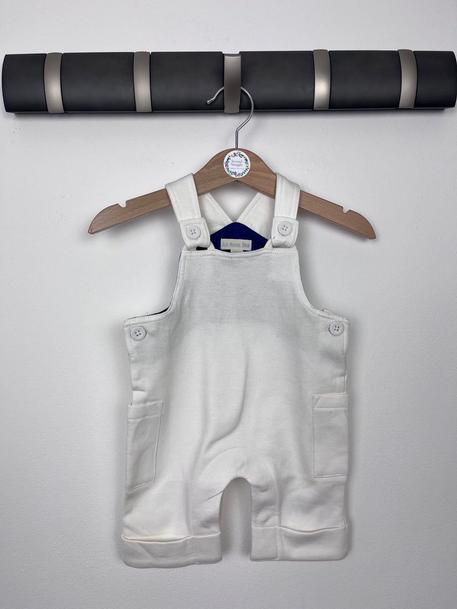 JoJo Maman Bebe 0-3 Months-Dungarees-Second Snuggle Preloved