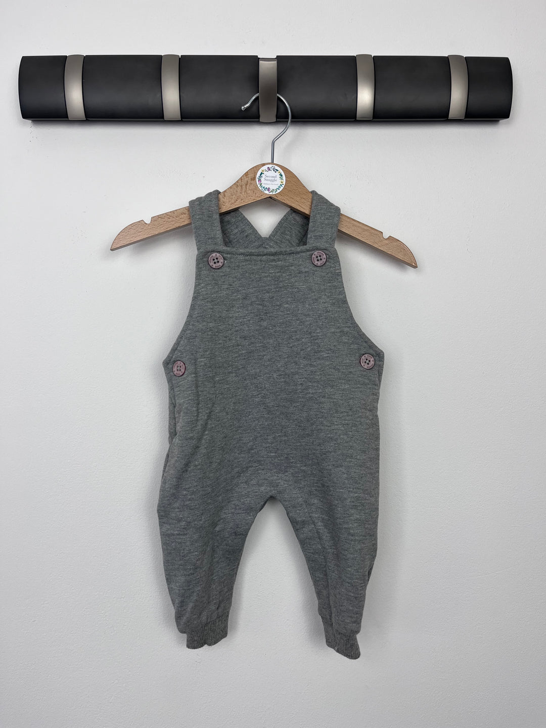 JoJo Maman Bebe 0-3 Months-Dungarees-Second Snuggle Preloved