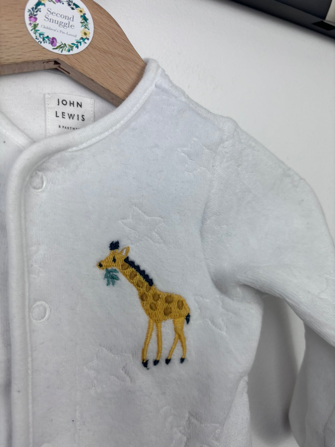 John Lewis 0-3 Months-Sleepsuits-Second Snuggle Preloved