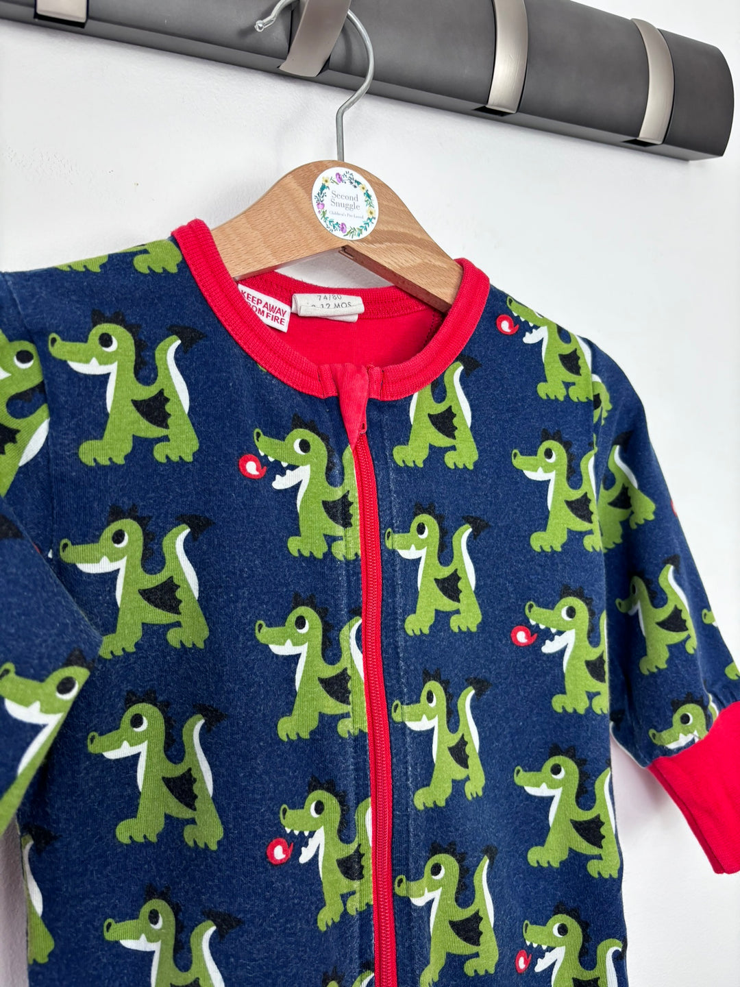 Maxomorra 74/80 (9-12 Months)-Rompers-Second Snuggle Preloved