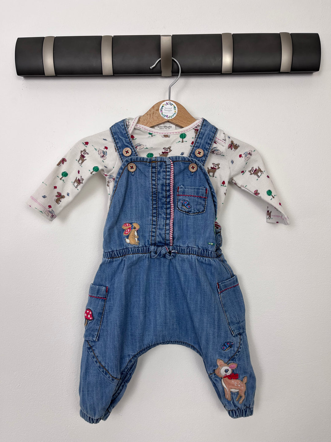 Next Up To 3 Months-Dungarees-Second Snuggle Preloved