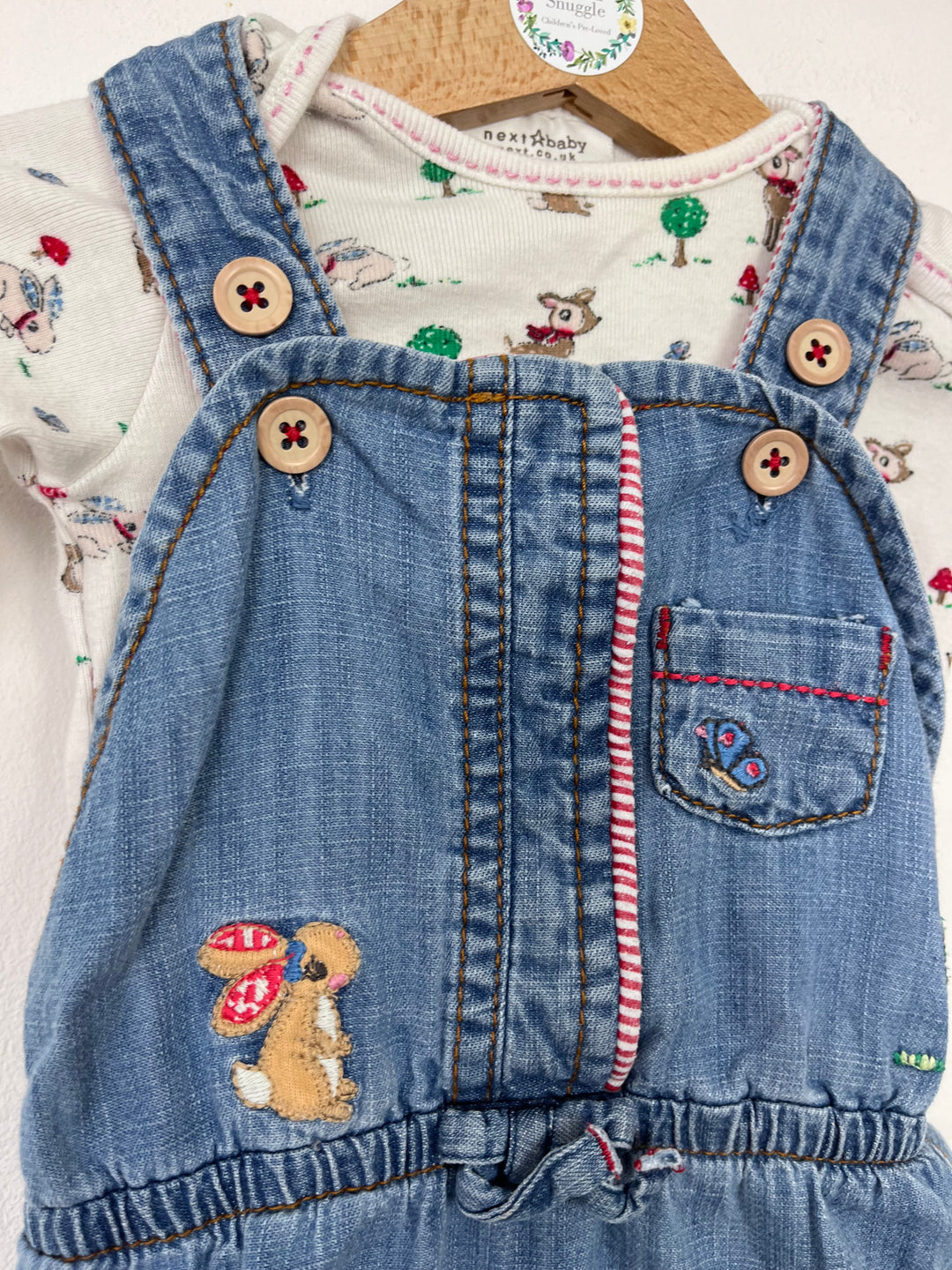 Next Up To 3 Months-Dungarees-Second Snuggle Preloved