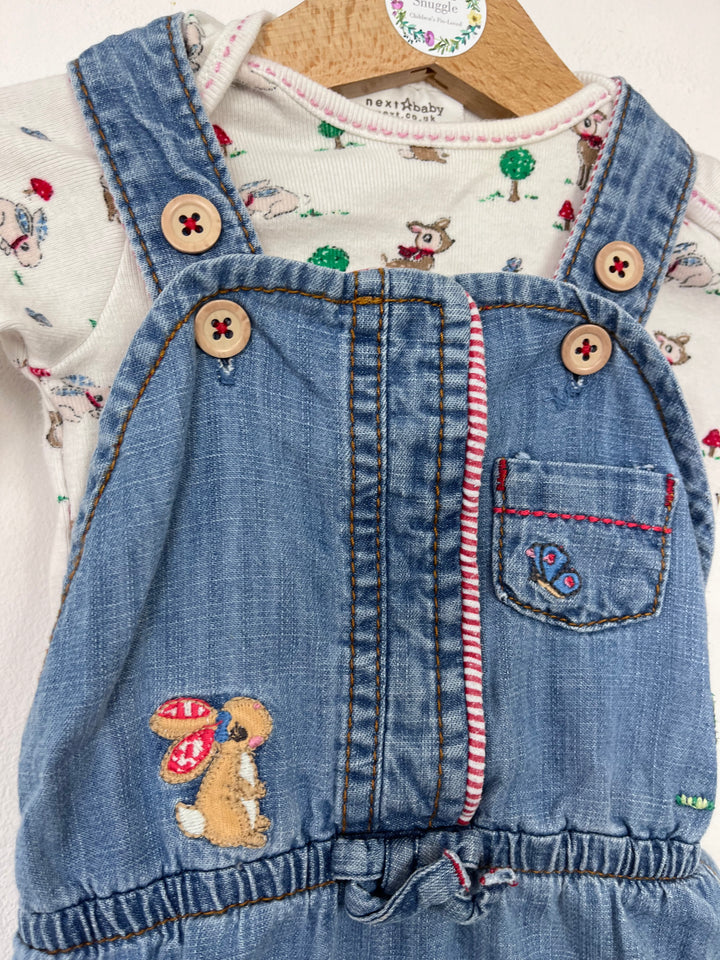 Next Up To 3 Months-Dungarees-Second Snuggle Preloved