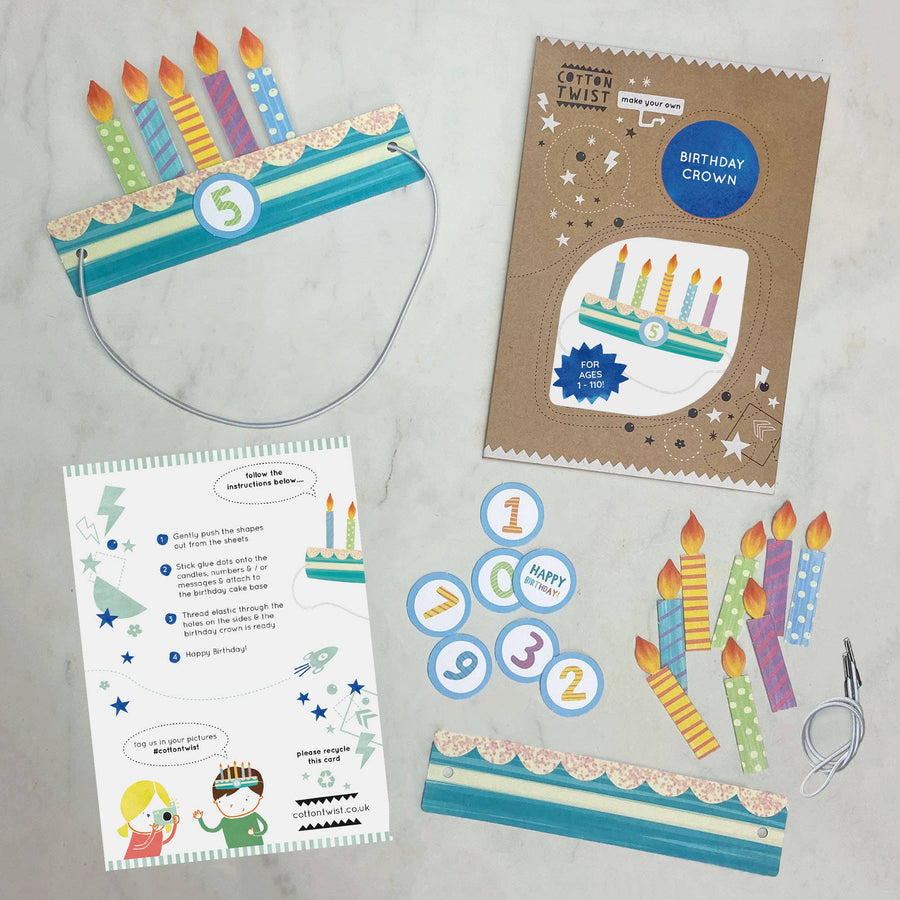 Make Your Own Birthday Crown Kit-Crafting-Second Snuggle Preloved