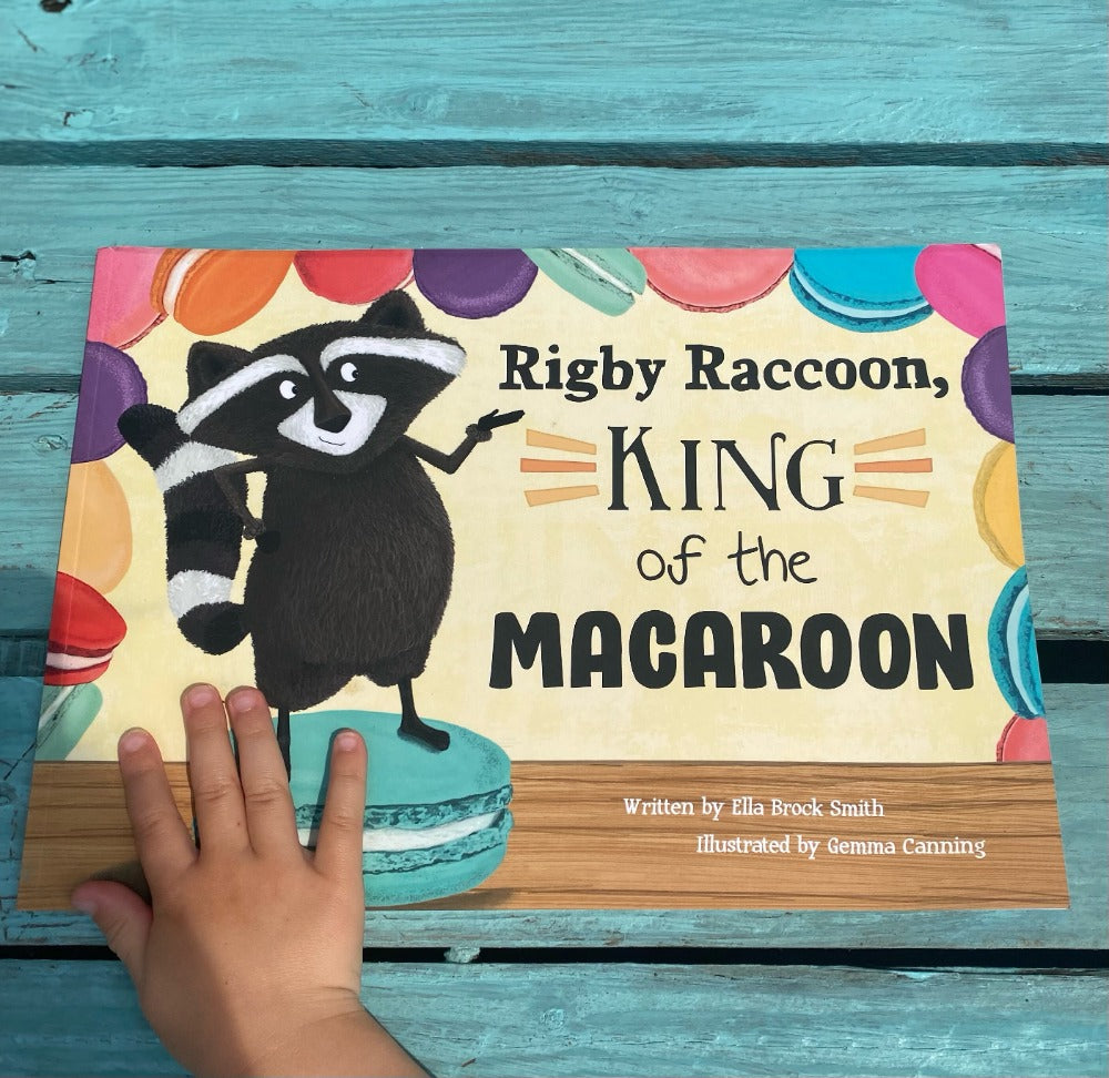 Rigby Raccoon - King Of The Macaroon-Books-Second Snuggle Preloved