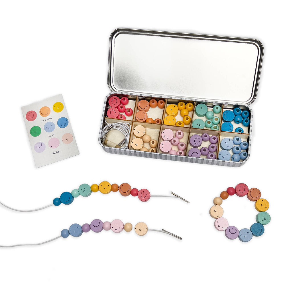 It's Nice To Be Nice Bracelet Beading Kit for Children-Crafting-Second Snuggle Preloved