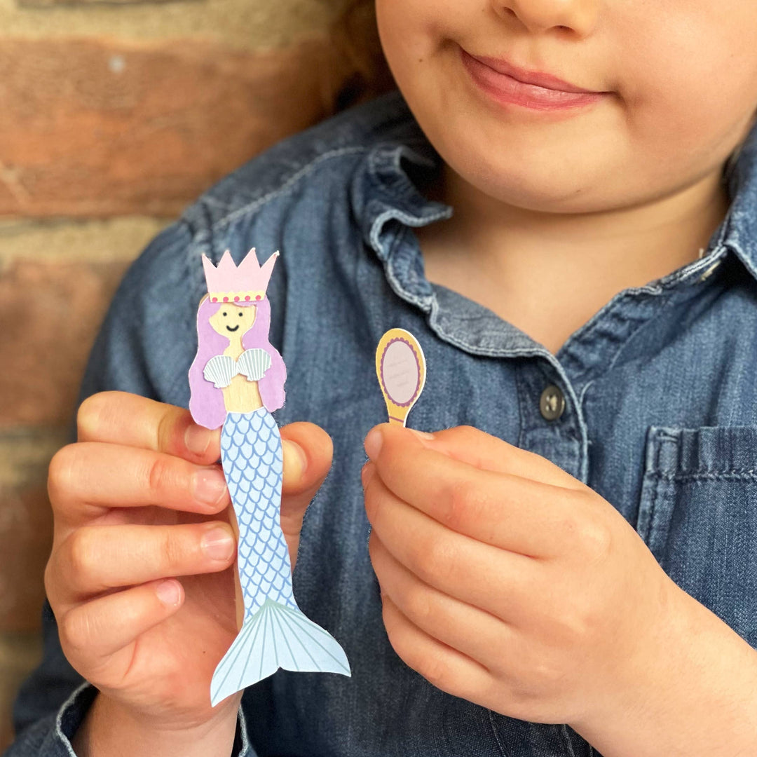 Make Your Own Mermaid Peg Doll-Crafting-Second Snuggle Preloved