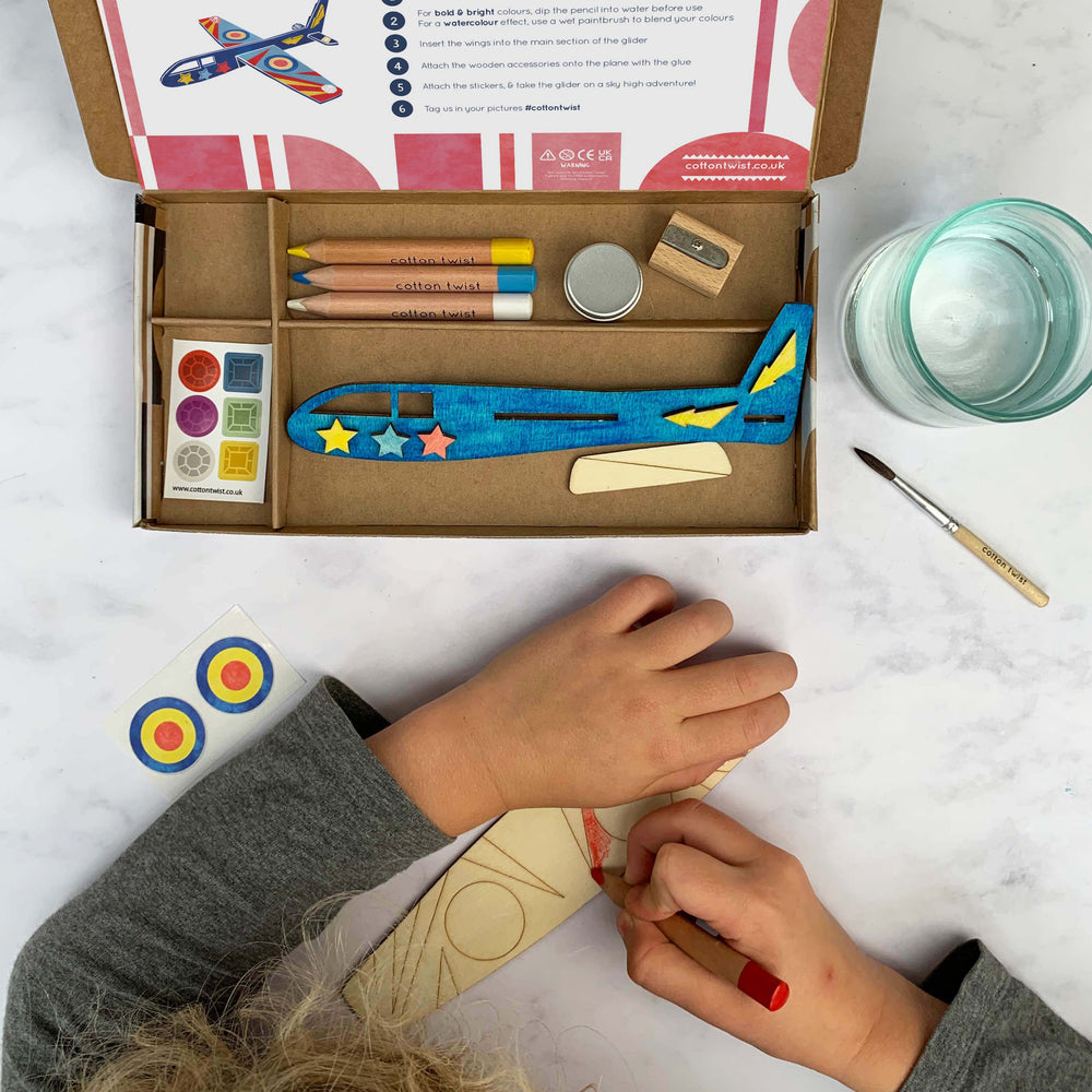 Plane Craft Kit Activity Box-Crafting-Second Snuggle Preloved