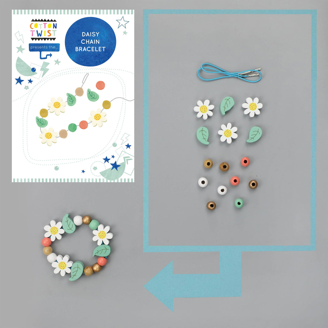 Make Your Own Daisy Chain Bracelet-Crafting-Second Snuggle Preloved