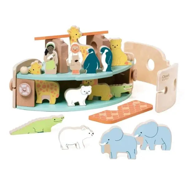 Making Noah's Ark-Wooden Toys-Second Snuggle Preloved