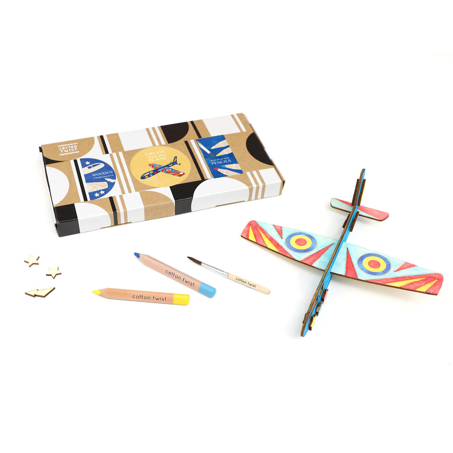 Plane Craft Kit Activity Box-Crafting-Second Snuggle Preloved