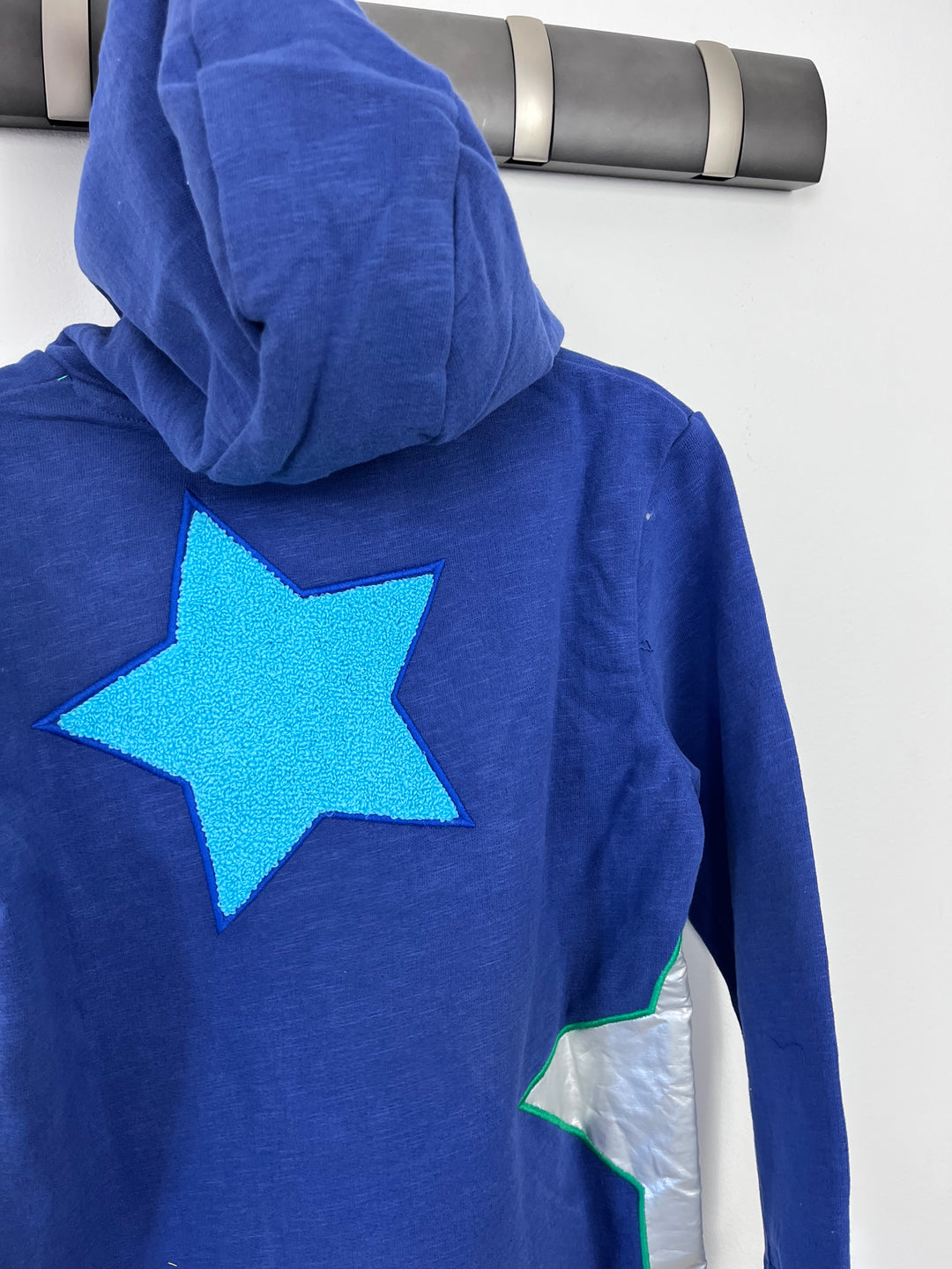 Boden Navy Star Hoodie-Hoodies-Second Snuggle Preloved