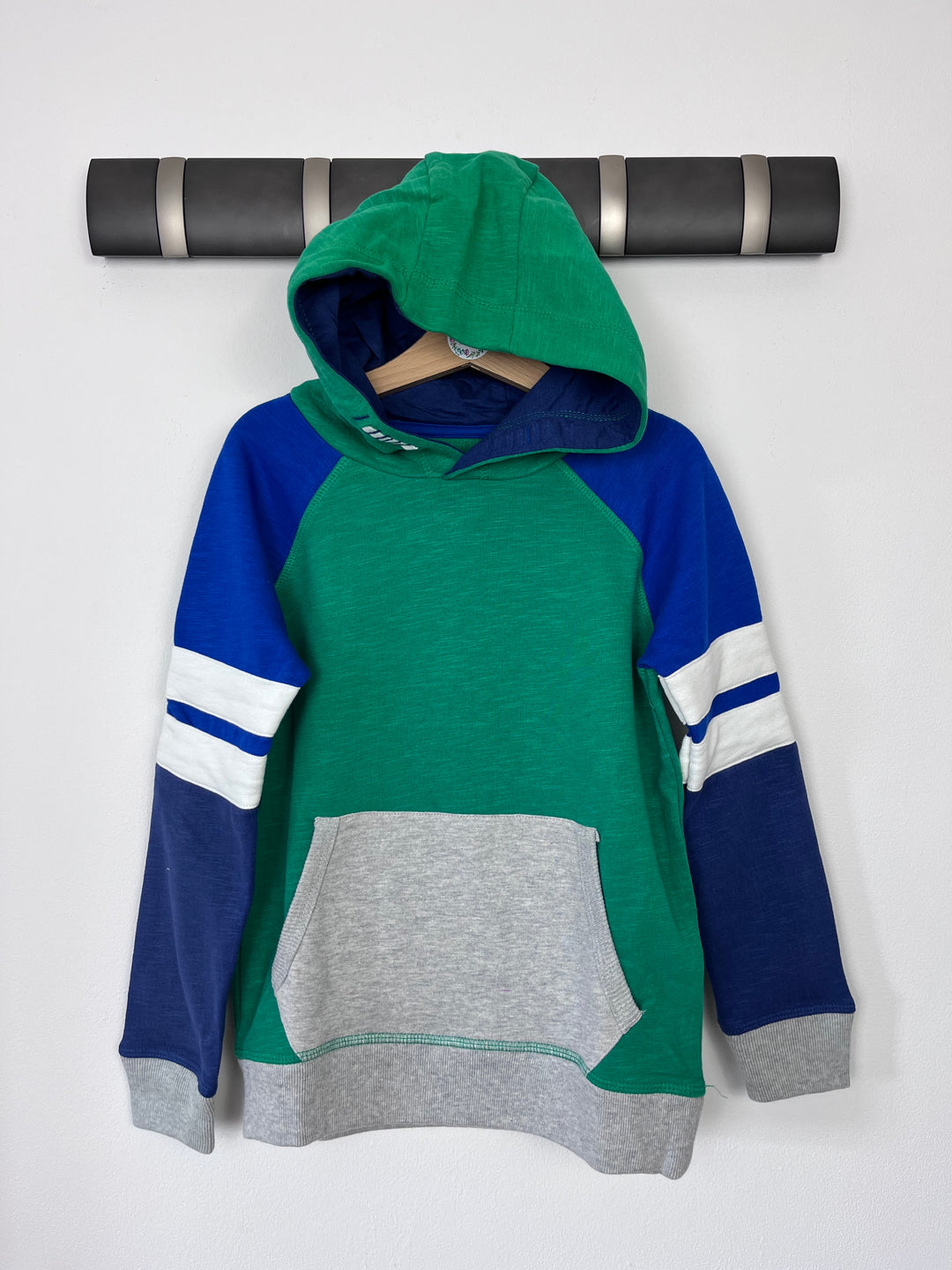 Boden Green Block Hoodie-Hoodies-Second Snuggle Preloved